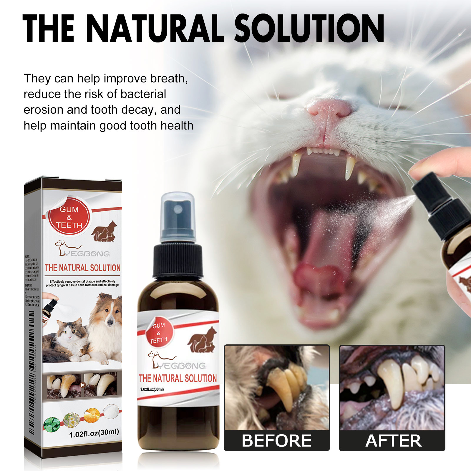 Spray De Limpieza Dental Para Mascotas - Image 3