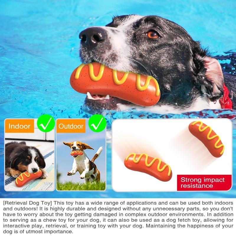 PPOKEl Dog Chew Toys Aggressive- Chaewers.Indestructible Dog Toy For Aggressive Chewer,Tough Chew Toys For Dogs Rubber Orange Plain - Image 3