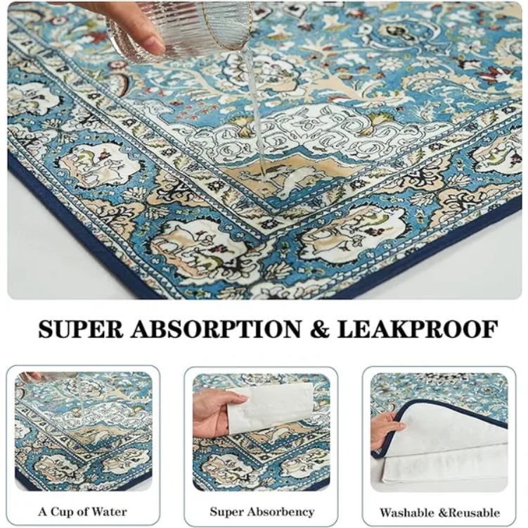 Qeils Washable Pee Pads For Dogs, 2 Pack Reusable Puppy Pads 36x41 Super Absorbent Leakproof Dog Training Pads, Non-Slip Potty Pads For Floor, Crate, Couch, Whelping Pads Litter Mat Pet Supplies - Image 2