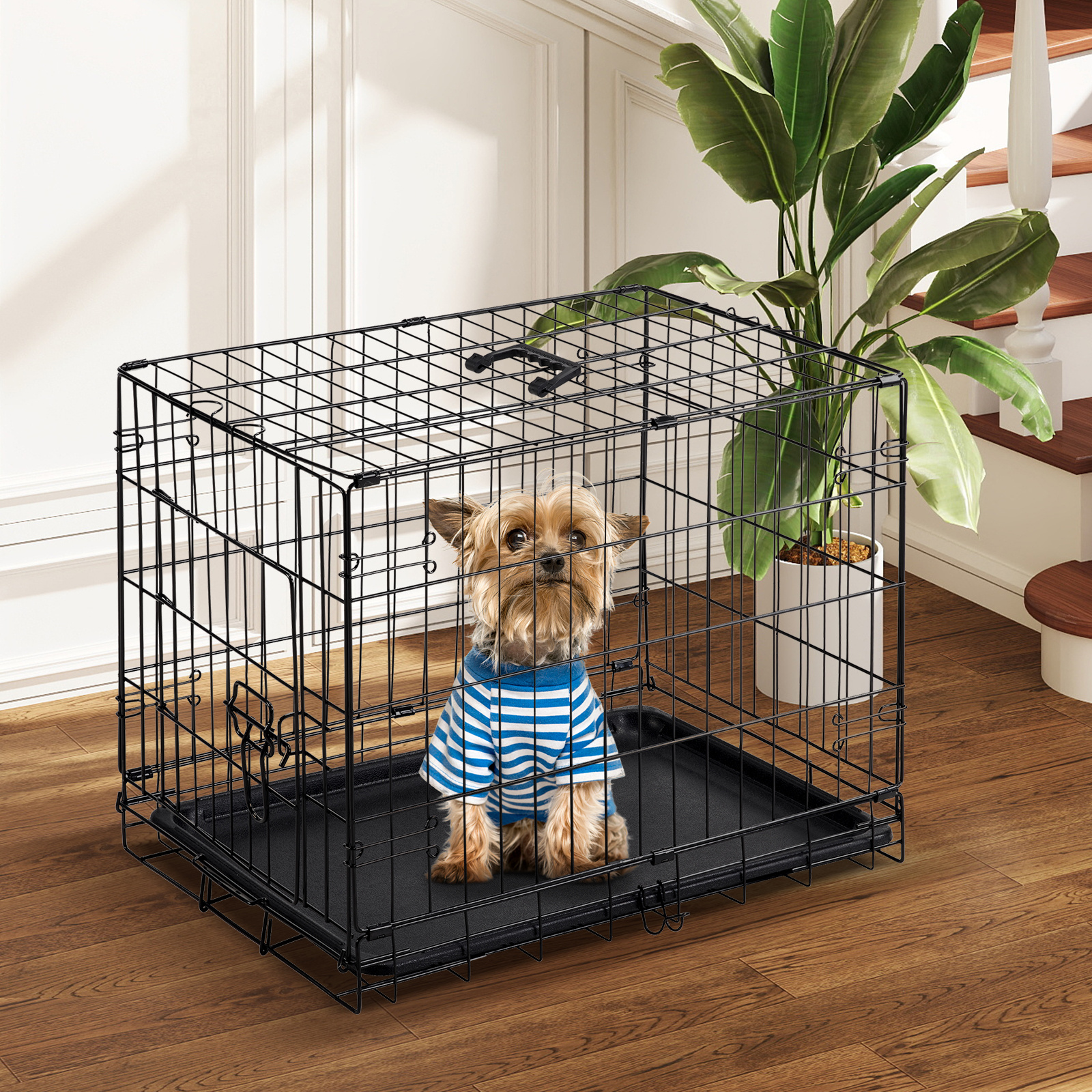 24-30 Inch Single Door Dog Cage - Image 9