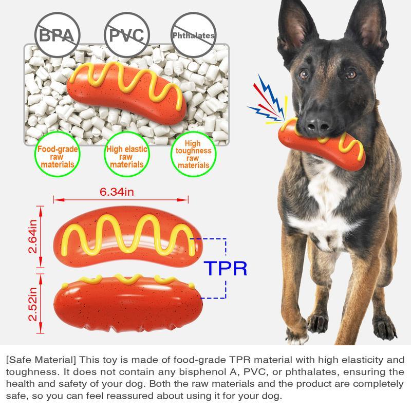 PPOKEl Dog Chew Toys Aggressive- Chaewers.Indestructible Dog Toy For Aggressive Chewer,Tough Chew Toys For Dogs Rubber Orange Plain - Image 2