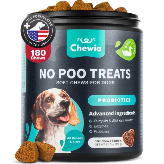 No Poo Chews For Dogs Coprophagia Deterrent For Dogs Forbid For Dogs Stool Eating Deterrent Dog Probiotics For Digestive Health Digestive Gut Immune Health Treats No Poop Eating For Dogs - Image 5